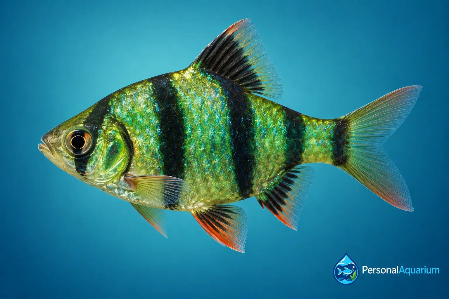 Barbo Sumatrano verde