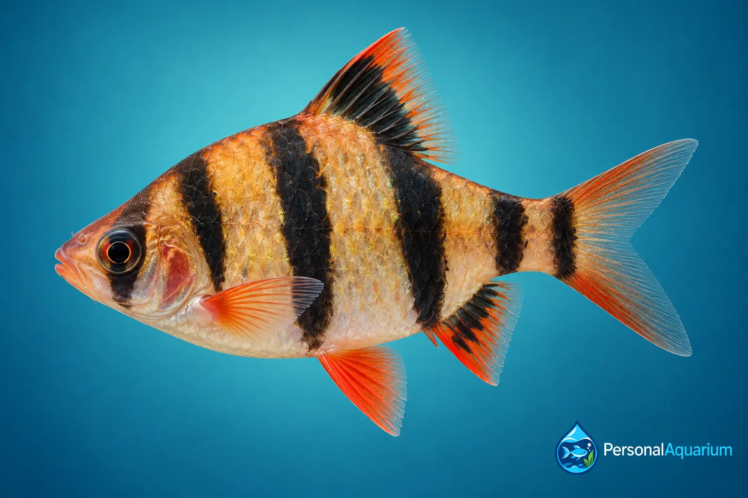 Barbo sumatrano tigre