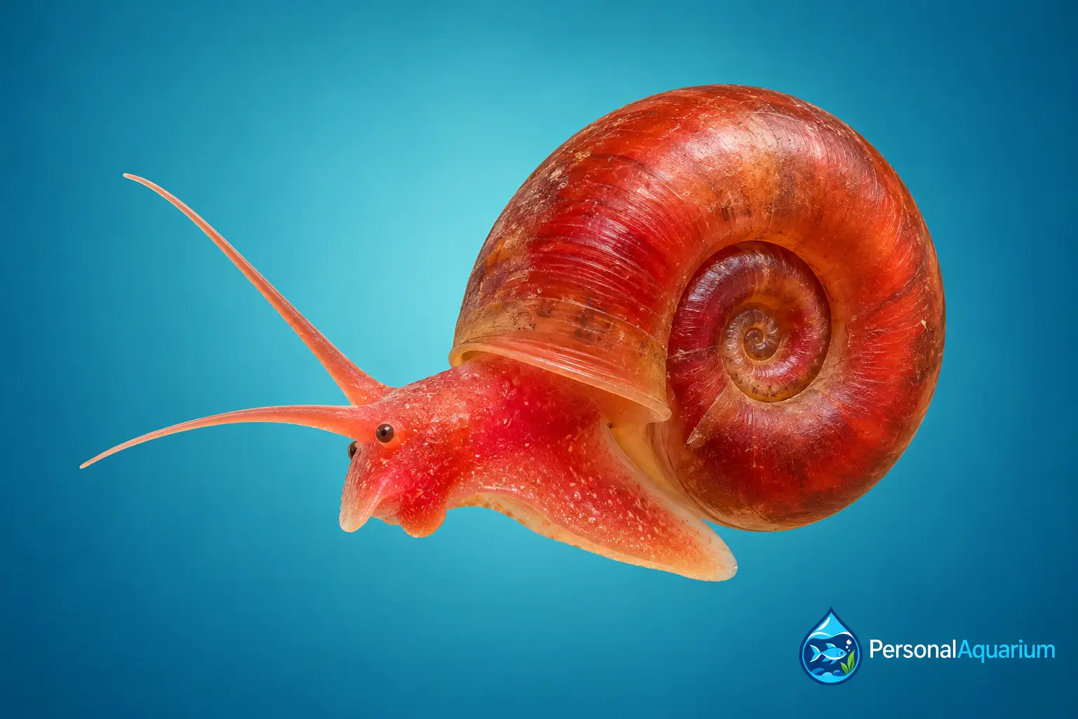 Planorbis rojo